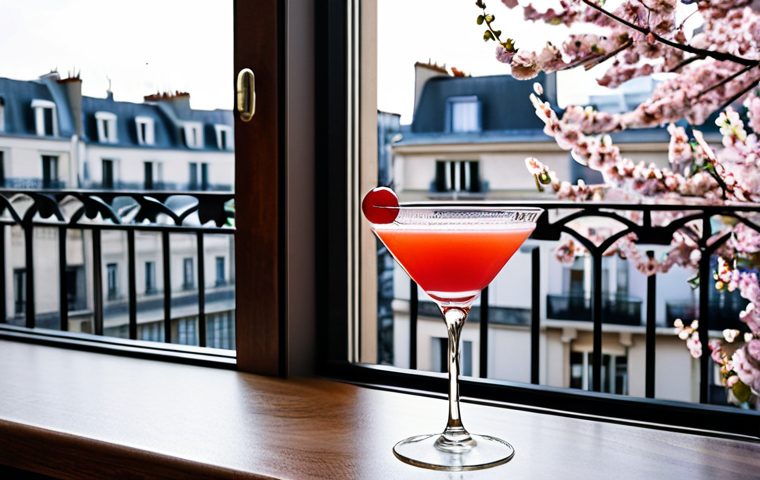 홈바텐더 일본식 칵테일 - **

A beautifully styled Japanese Old Fashioned cocktail on a dark wooden bar top. The drink is in a...